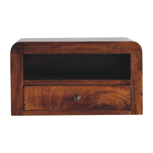 Wandnachttisch „Chunky Chestnut“ mit 1 Schublade – Bild 11