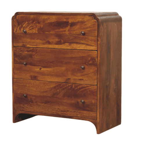 Newton Chestnut Kommode mit 3 Schubladen – Bild 11