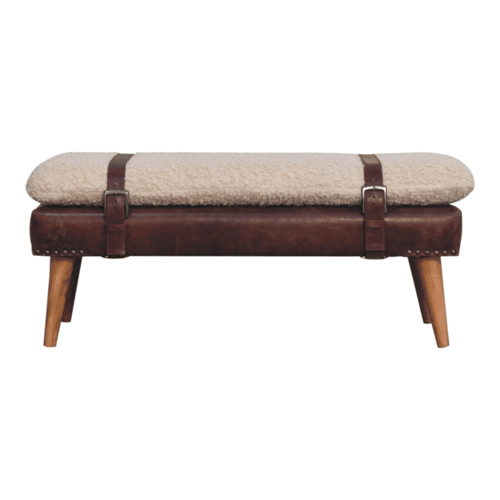 Boucle x Mahagoni-Lederbank – Bild 11