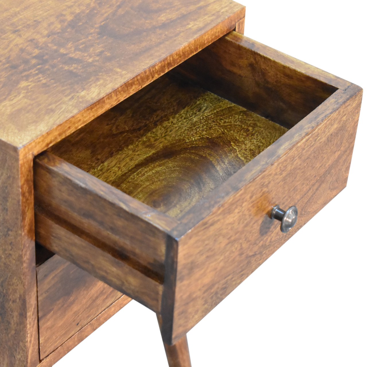 Mini-Nachttisch mit 2 Schubladen – Bild 6
