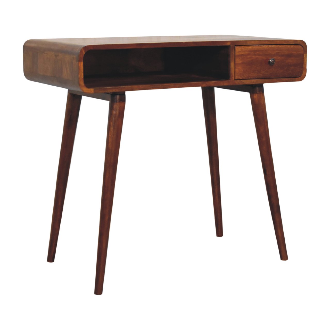 Geschwungener Schreibtisch – Bild 3