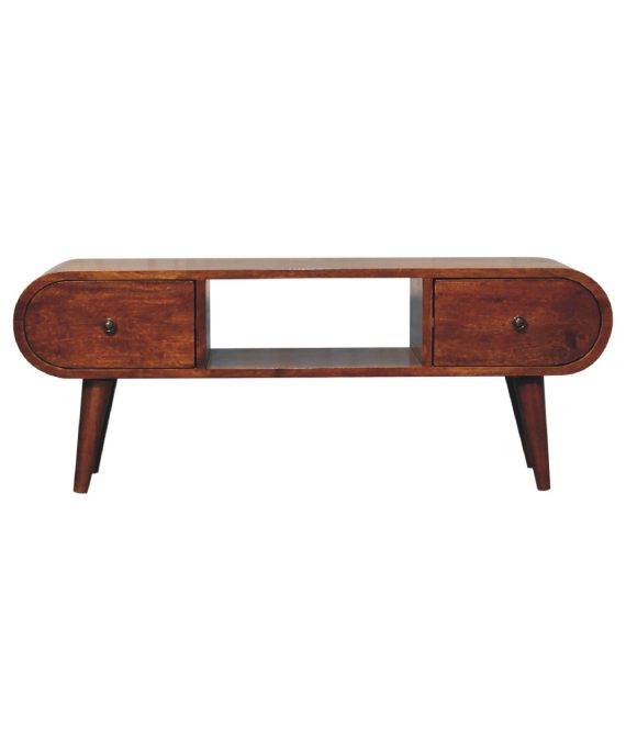 TV-Möbel „Chestnut Circular“