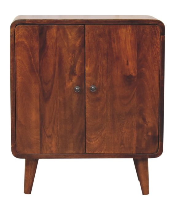Mini Classic Kastanienholz-Schrank