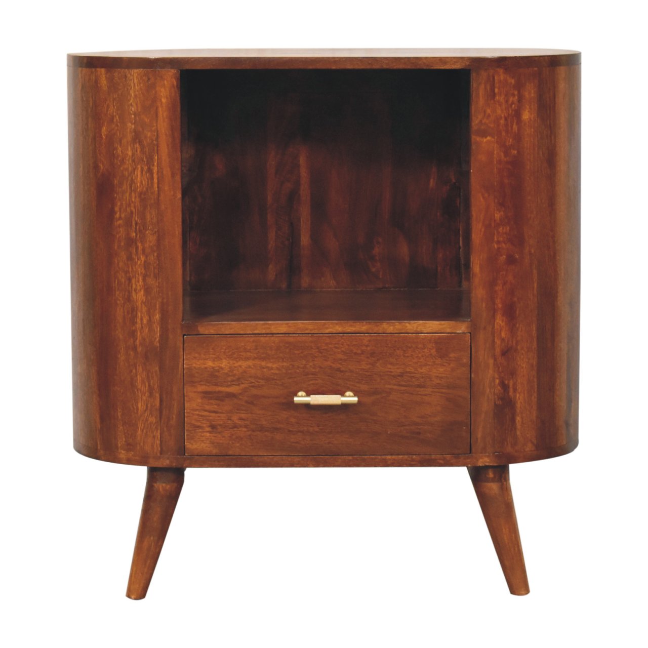 T-Bar Cortez Chestnut Schrank mit offener Aussparung – Bild 2
