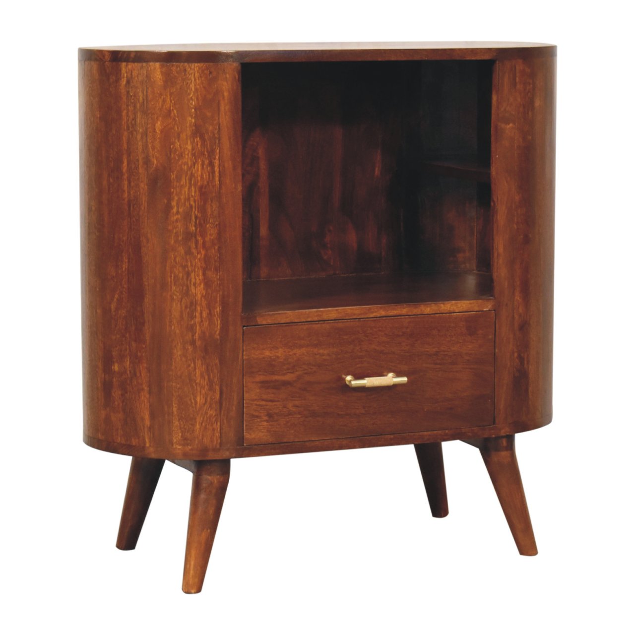 T-Bar Cortez Chestnut Schrank mit offener Aussparung – Bild 4