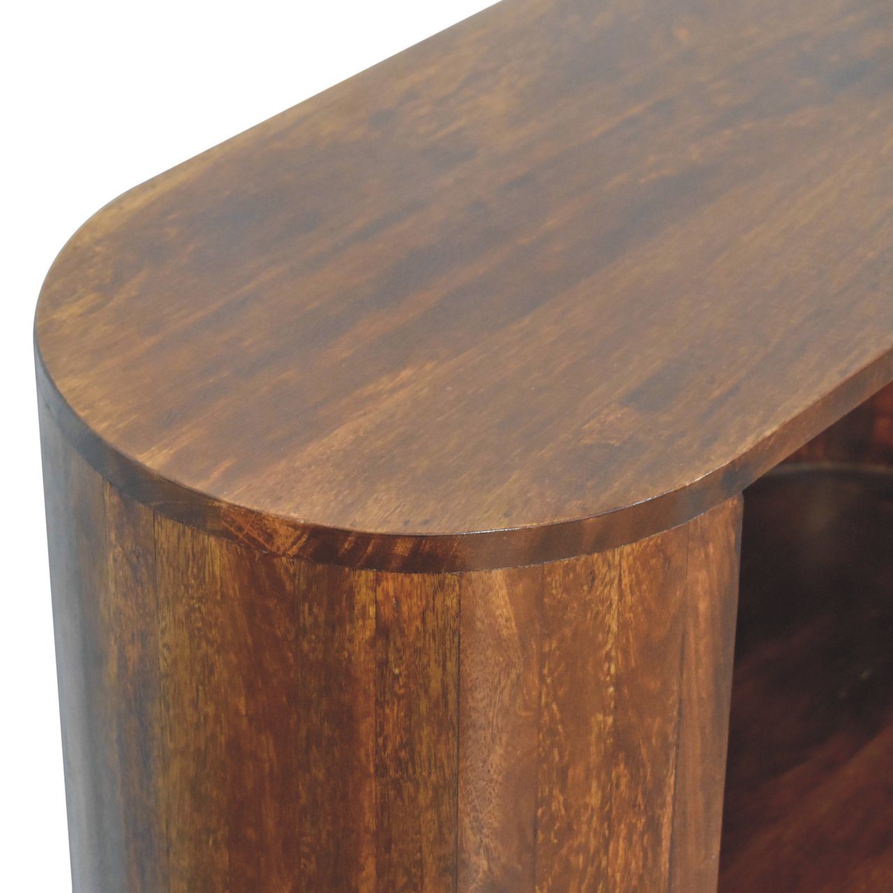 T-Bar Cortez Chestnut Schrank mit offener Aussparung – Bild 6