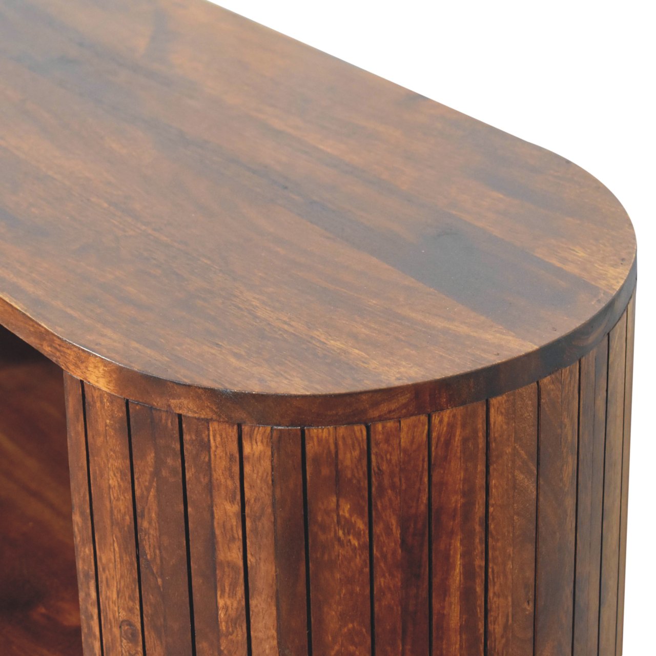 Cortez Chestnut Vitrinenschrank – Bild 6