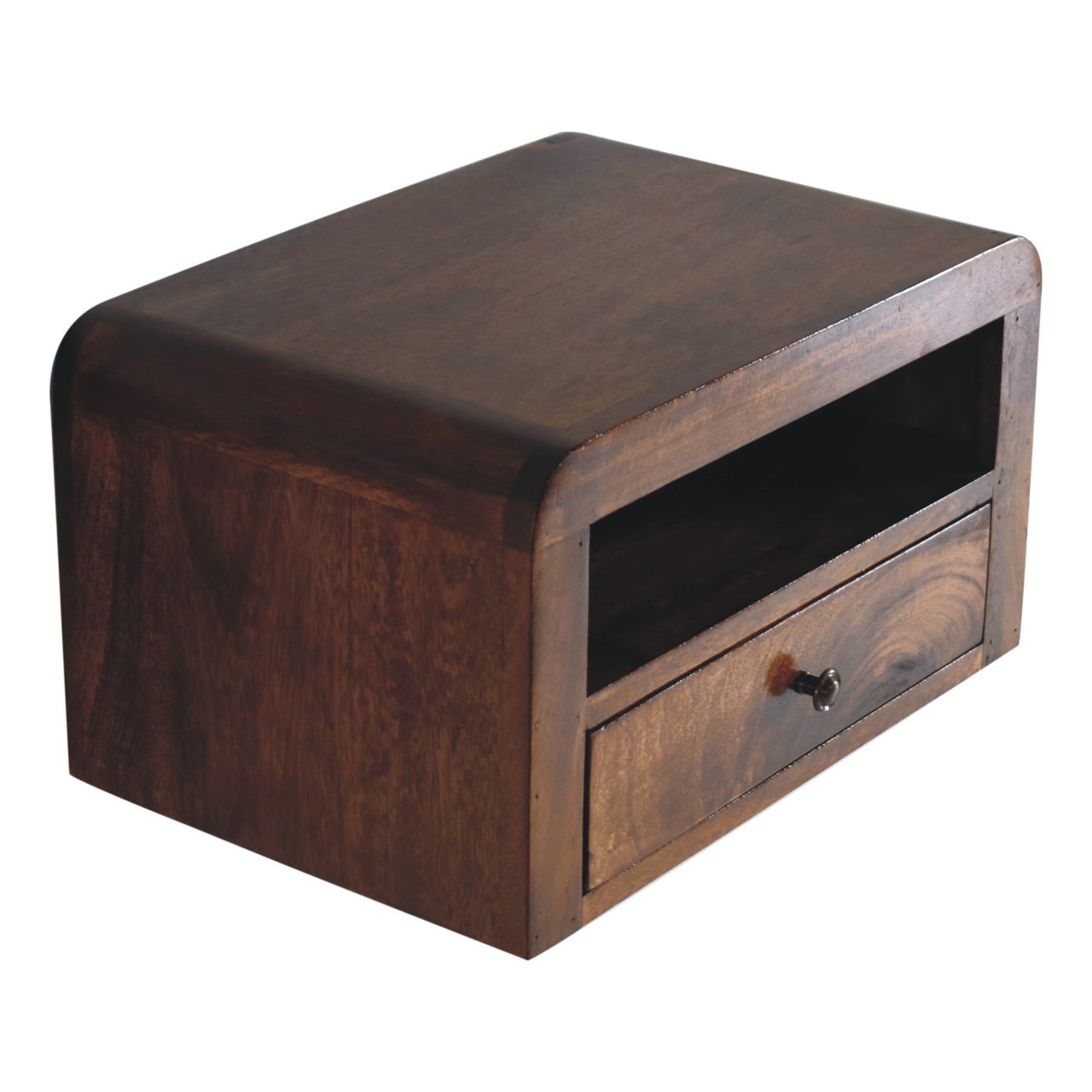 Wandnachttisch „Chunky Chestnut“ mit 1 Schublade – Bild 6