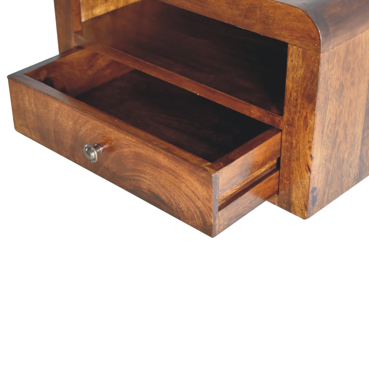 Wandnachttisch „Chunky Chestnut“ mit 1 Schublade – Bild 7