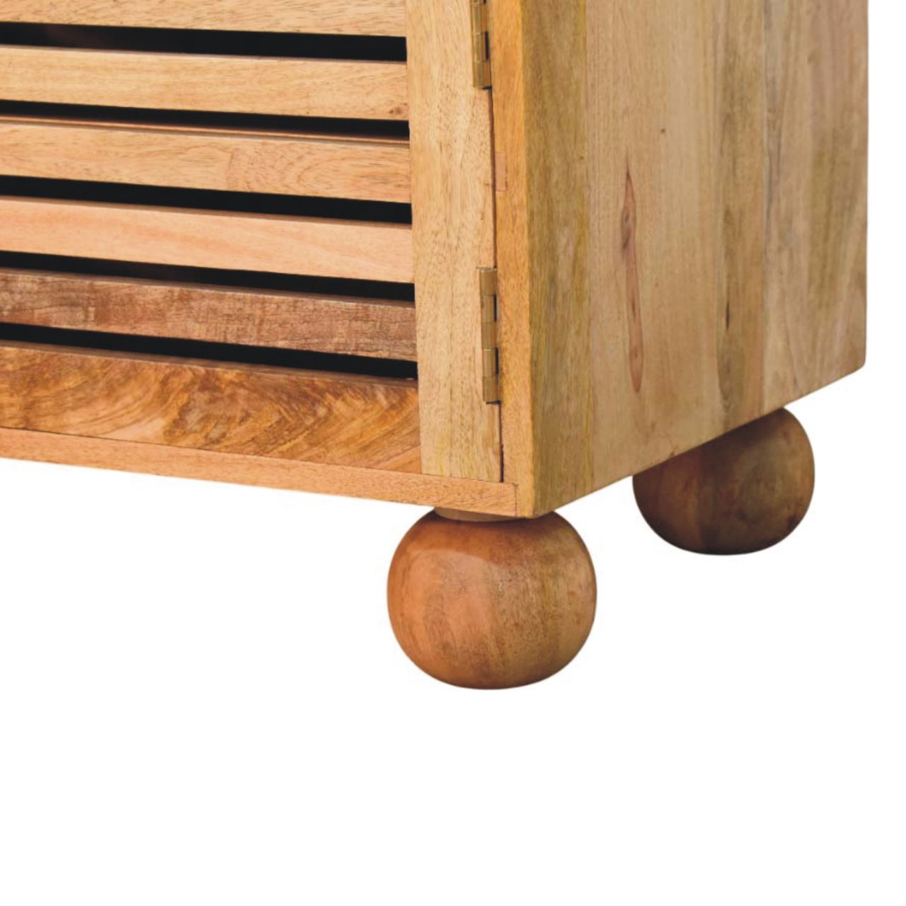 Schuhregal im „Shutter Oak“-Stil mit 2 Schubladen – Bild 7