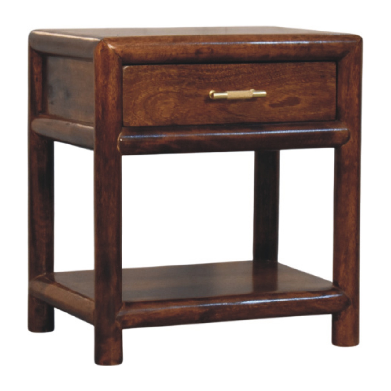 Nachttisch „Regency Chestnut“ – Bild 3