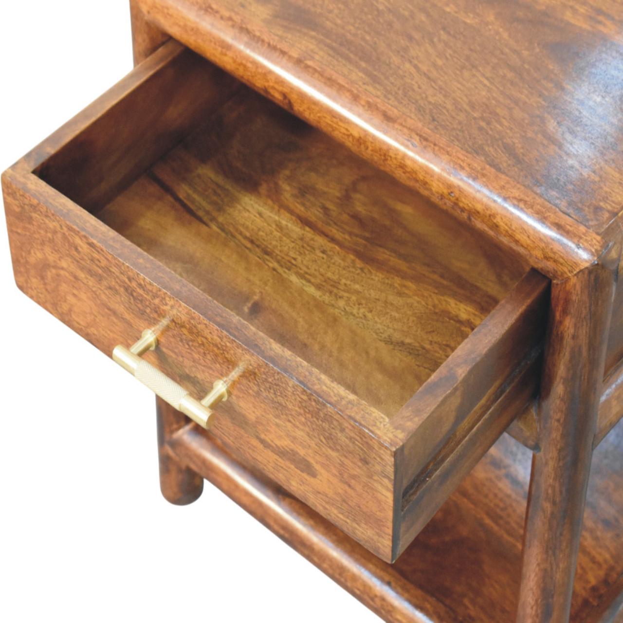 Nachttisch „Regency Chestnut“ – Bild 6
