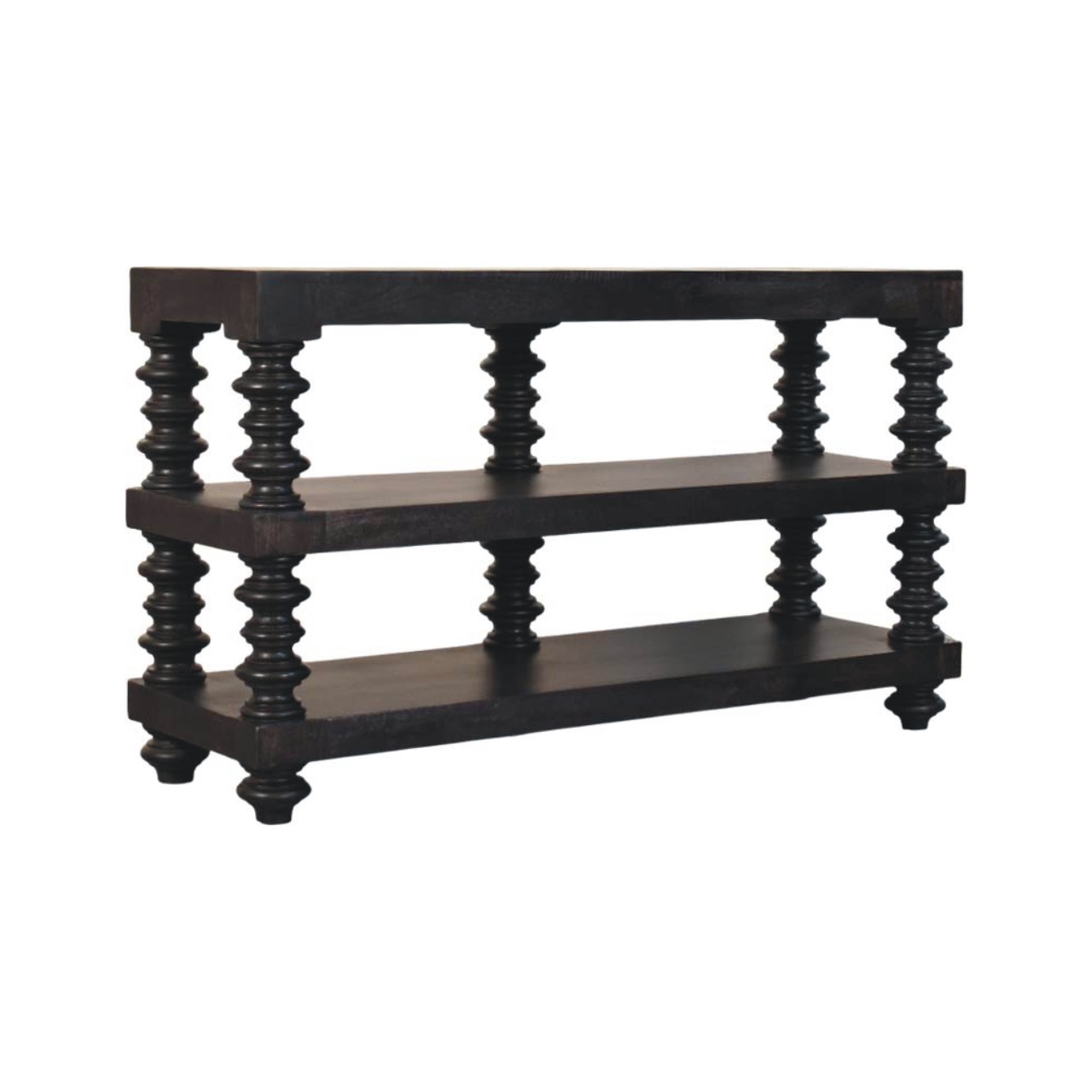 Spindelregal-Konsole aus Carbon-Esche – Bild 2