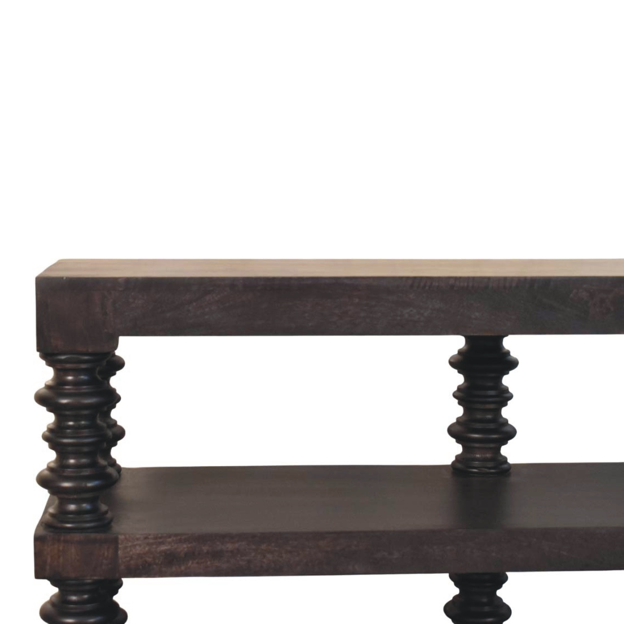 Spindelregal-Konsole aus Carbon-Esche – Bild 4