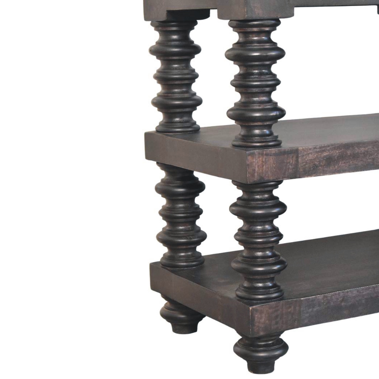 Spindelregal-Konsole aus Carbon-Esche – Bild 6