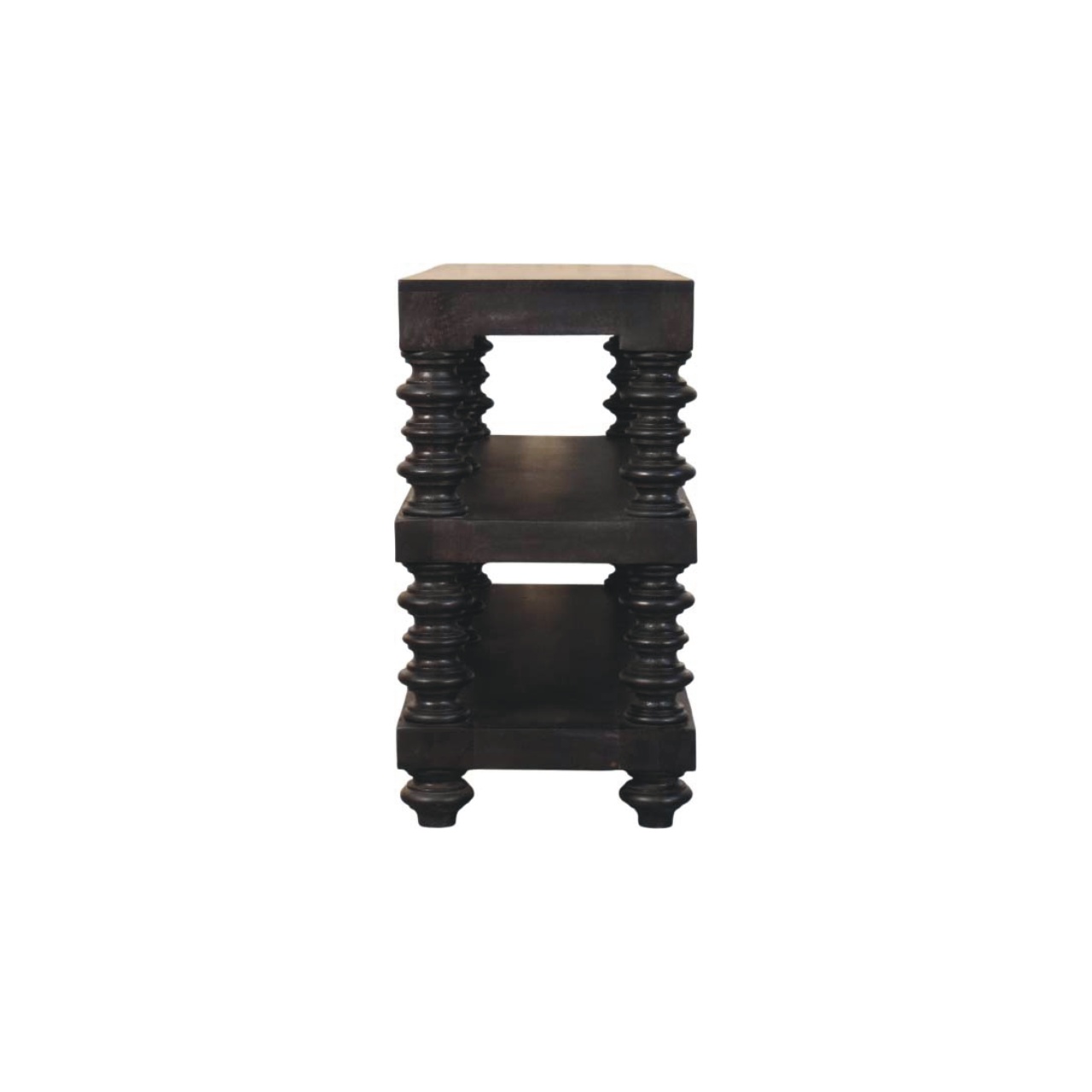 Spindelregal-Konsole aus Carbon-Esche – Bild 7