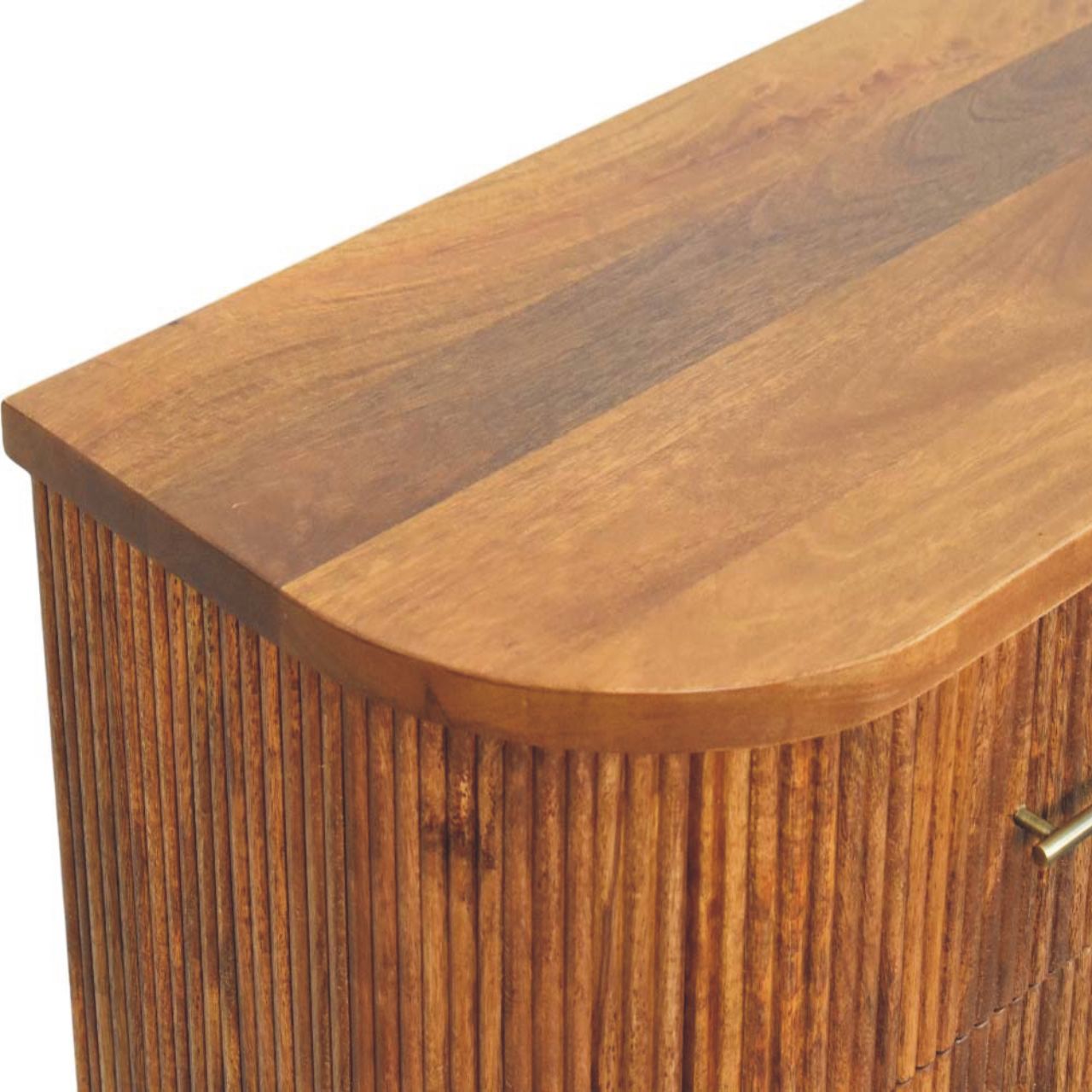 Emerson Kommode mit 3 Schubladen und geripptem Design – Bild 5