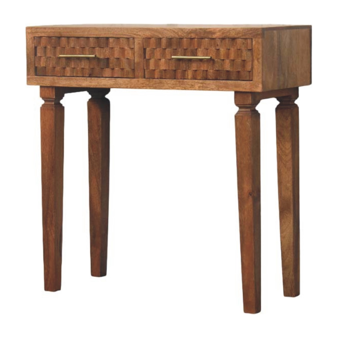 Arno-Konsolentisch in Golden Teak – Bild 2