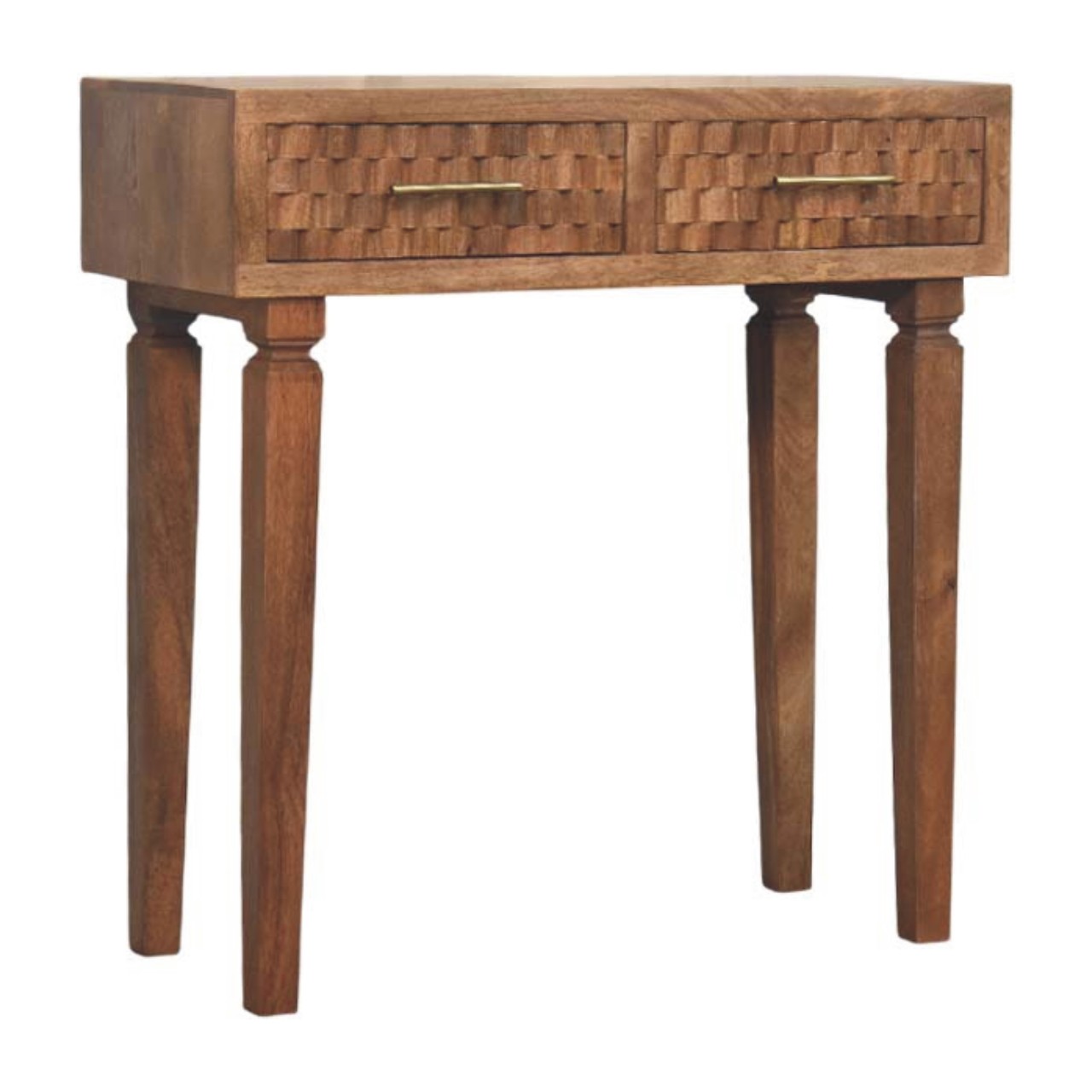 Arno-Konsolentisch in Golden Teak – Bild 3