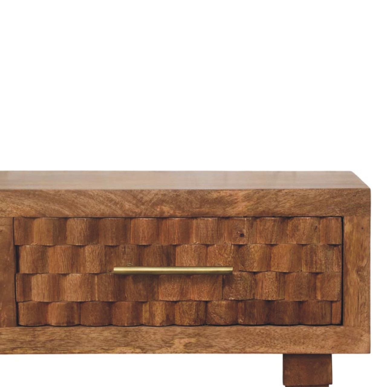 Arno-Konsolentisch in Golden Teak – Bild 4