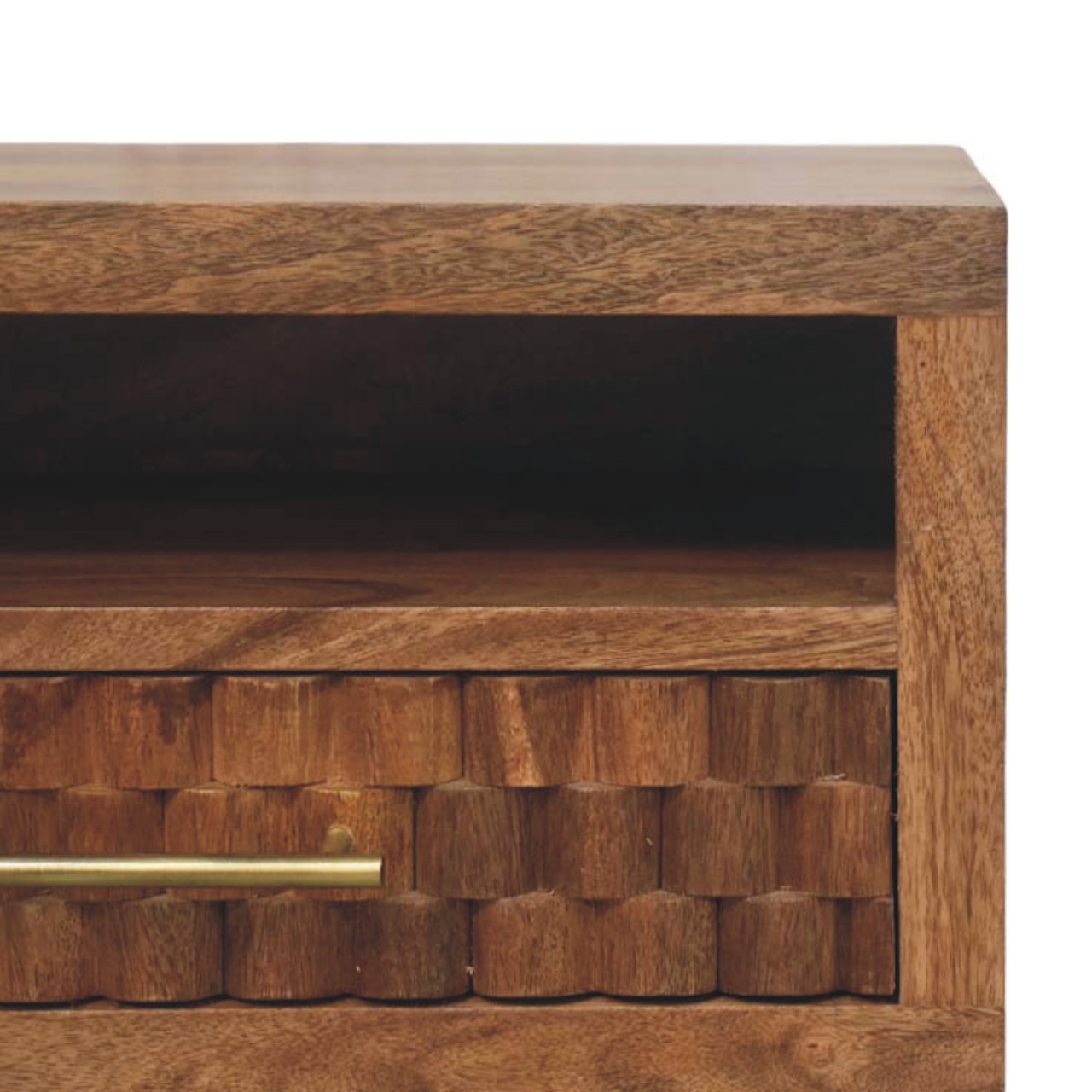 Arno Wandnachttisch in Golden Teak – Bild 4
