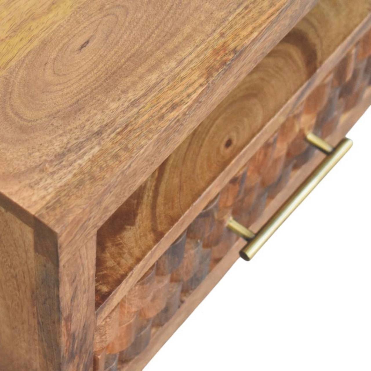 Arno Wandnachttisch in Golden Teak – Bild 6