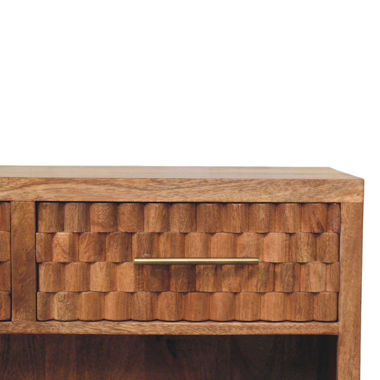 Arno Schuhregal in Golden Teak – Bild 4