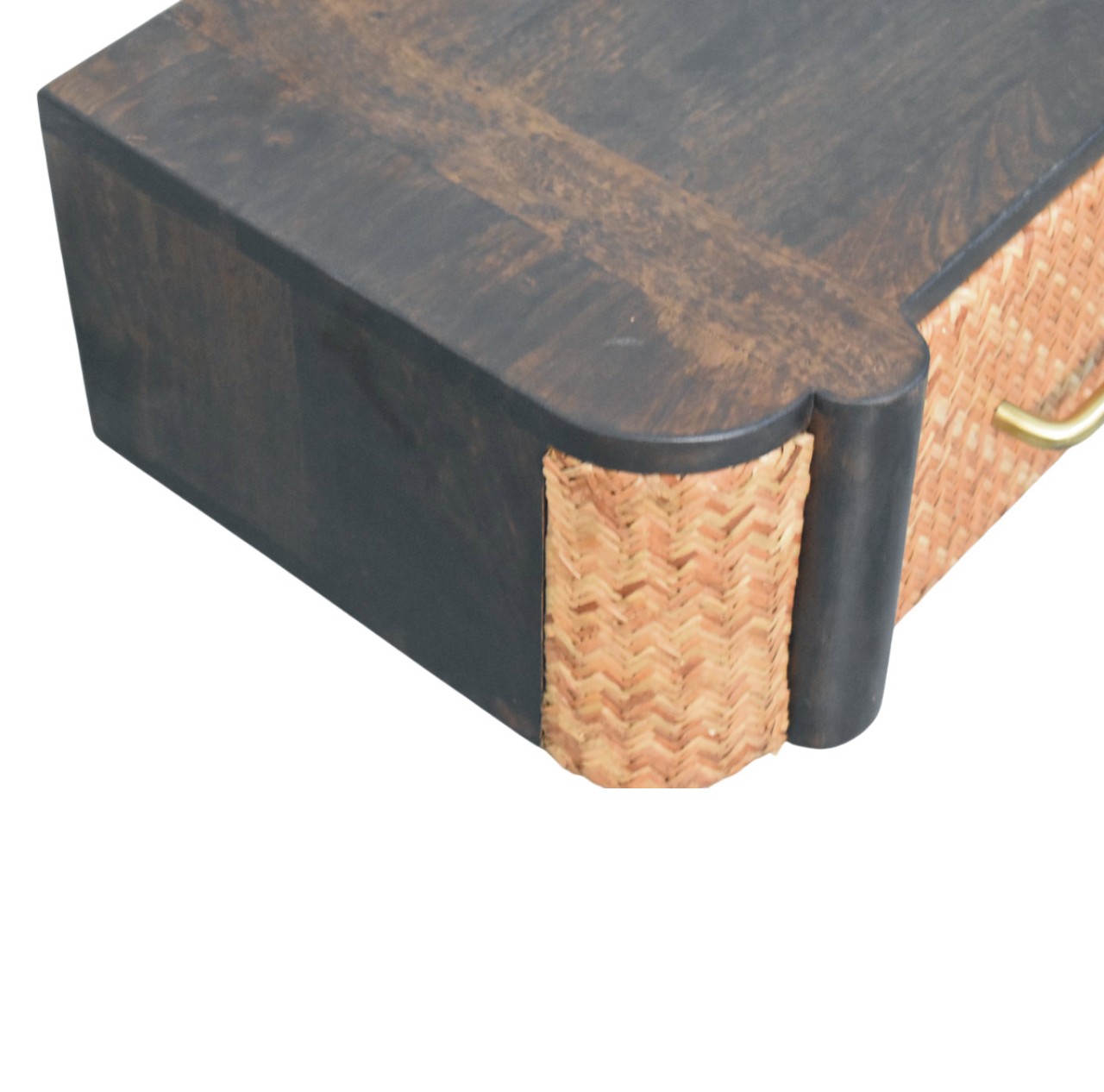 Rattan Curve Wandschublade – Bild 5