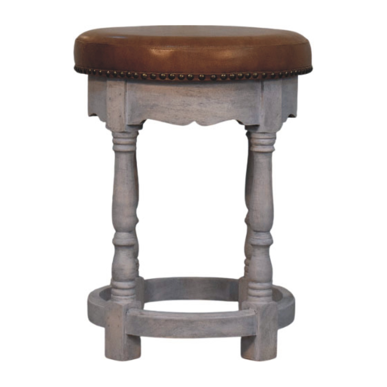 Hocker mit rustikalem Charme