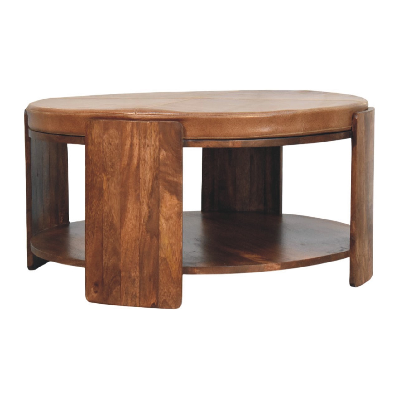 Couchtisch „Savoy“ aus Leder – Bild 2