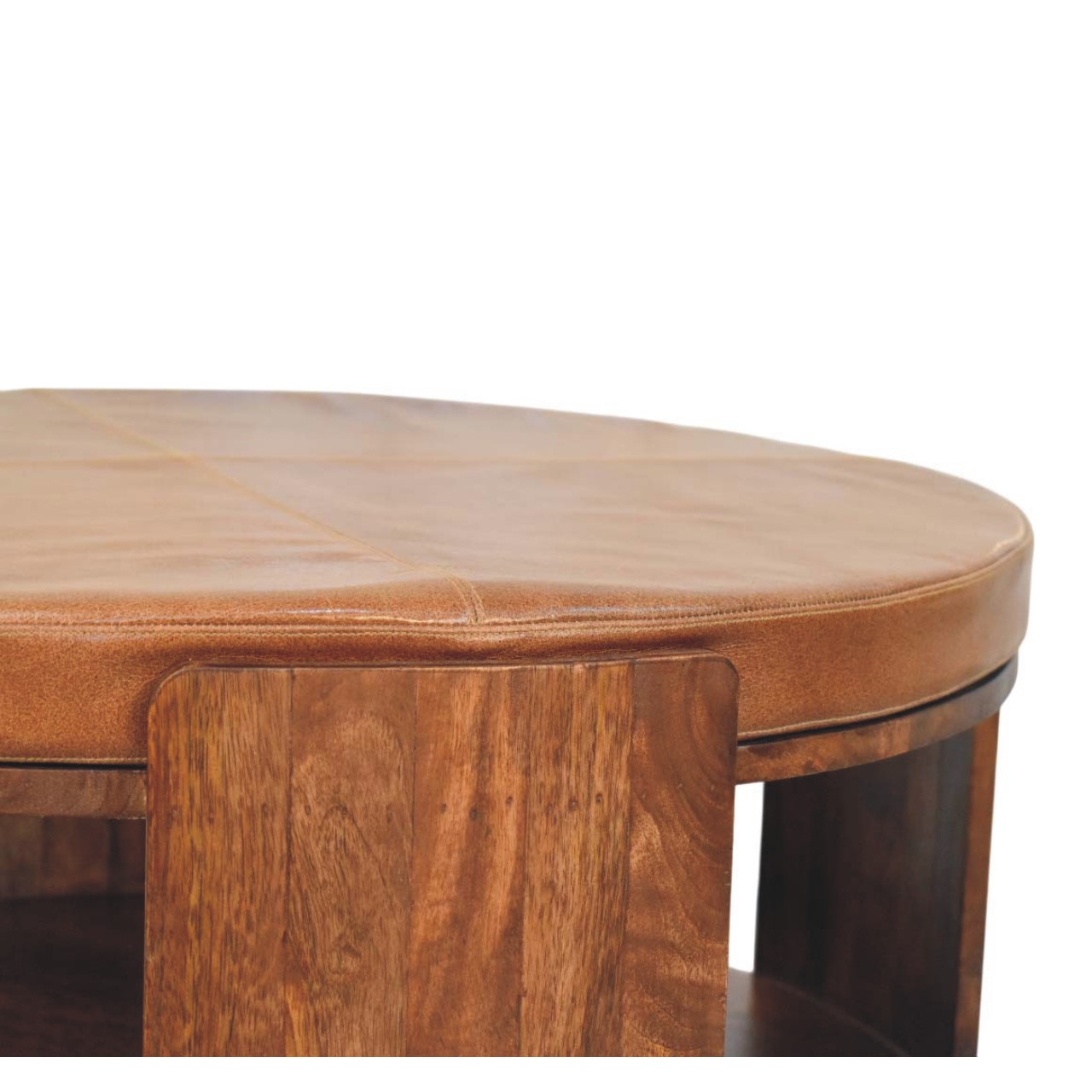 Couchtisch „Savoy“ aus Leder – Bild 4