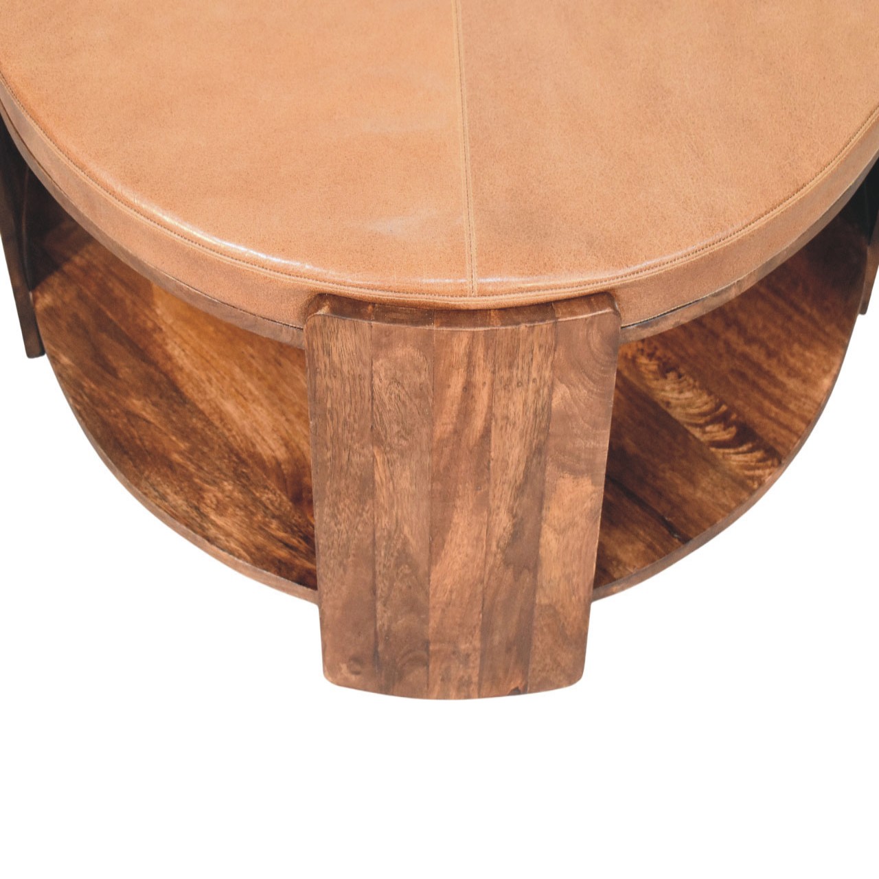 Couchtisch „Savoy“ aus Leder – Bild 5