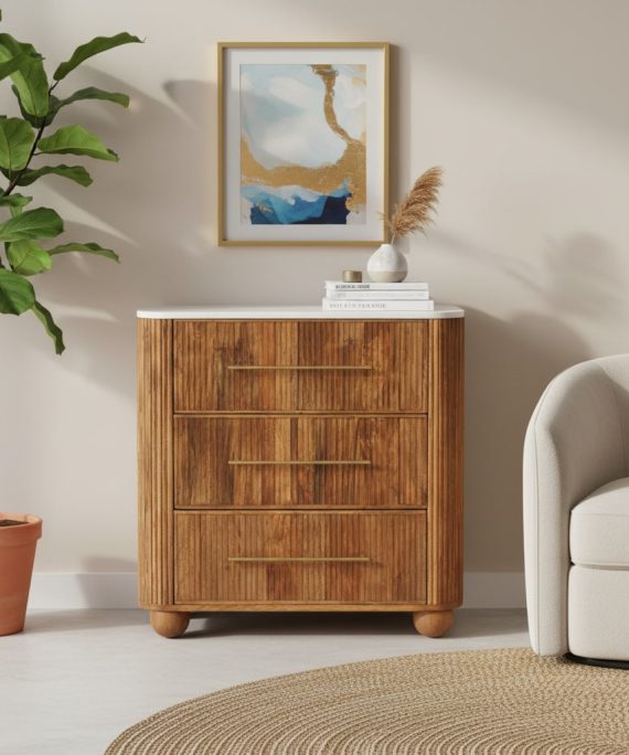 Beaumont Kommode mit Marmorplatte