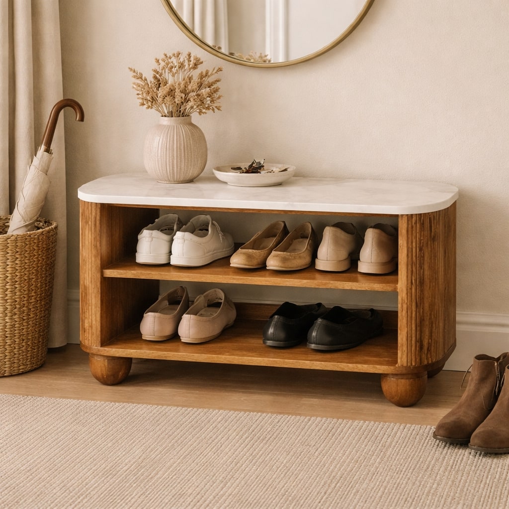 Beaumont-Schuhbank aus Marmor – Bild 9