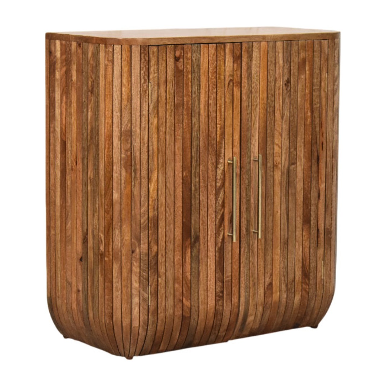 Schrank mit geriffelter, geschwungener Form – Bild 3