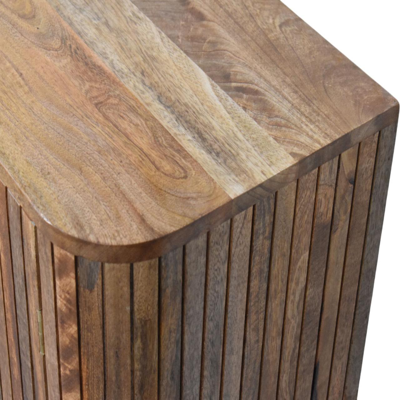 Schrank mit geriffelter, geschwungener Form – Bild 5