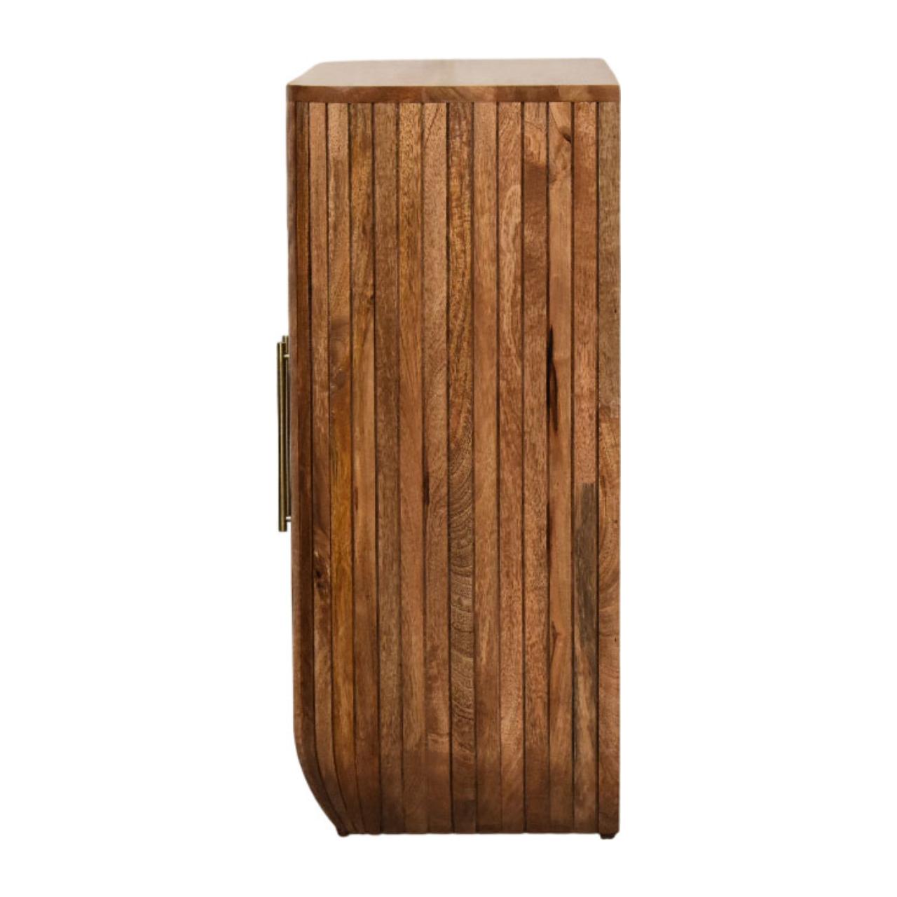 Schrank mit geriffelter, geschwungener Form – Bild 8