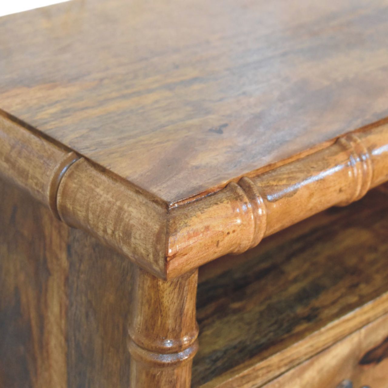 Bamboo Open Nachttisch in der Ausführung „Amber Oak“ – Bild 7