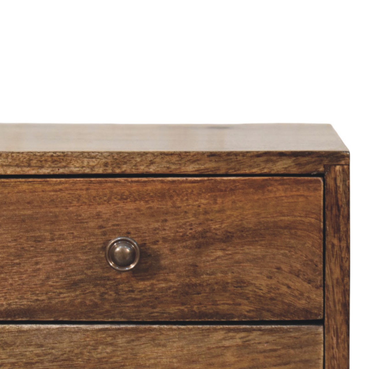 Nordic Nachttisch mit 2 Schubladen in Classic Grey – Bild 4