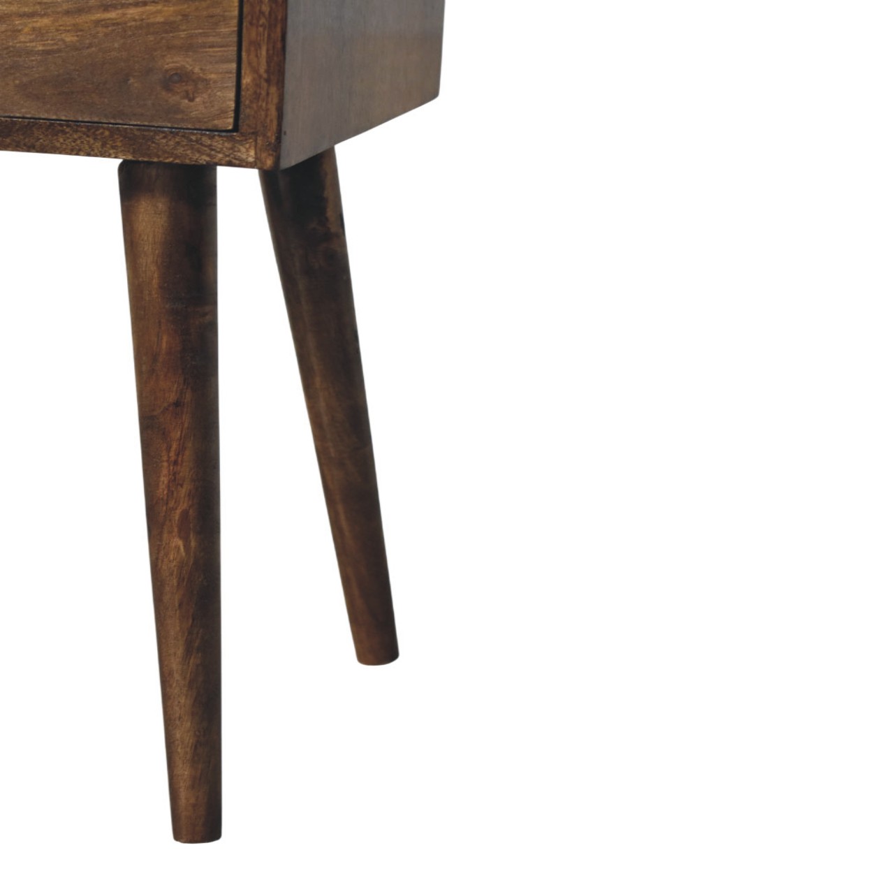 Nordic Nachttisch mit 2 Schubladen in Classic Grey – Bild 7