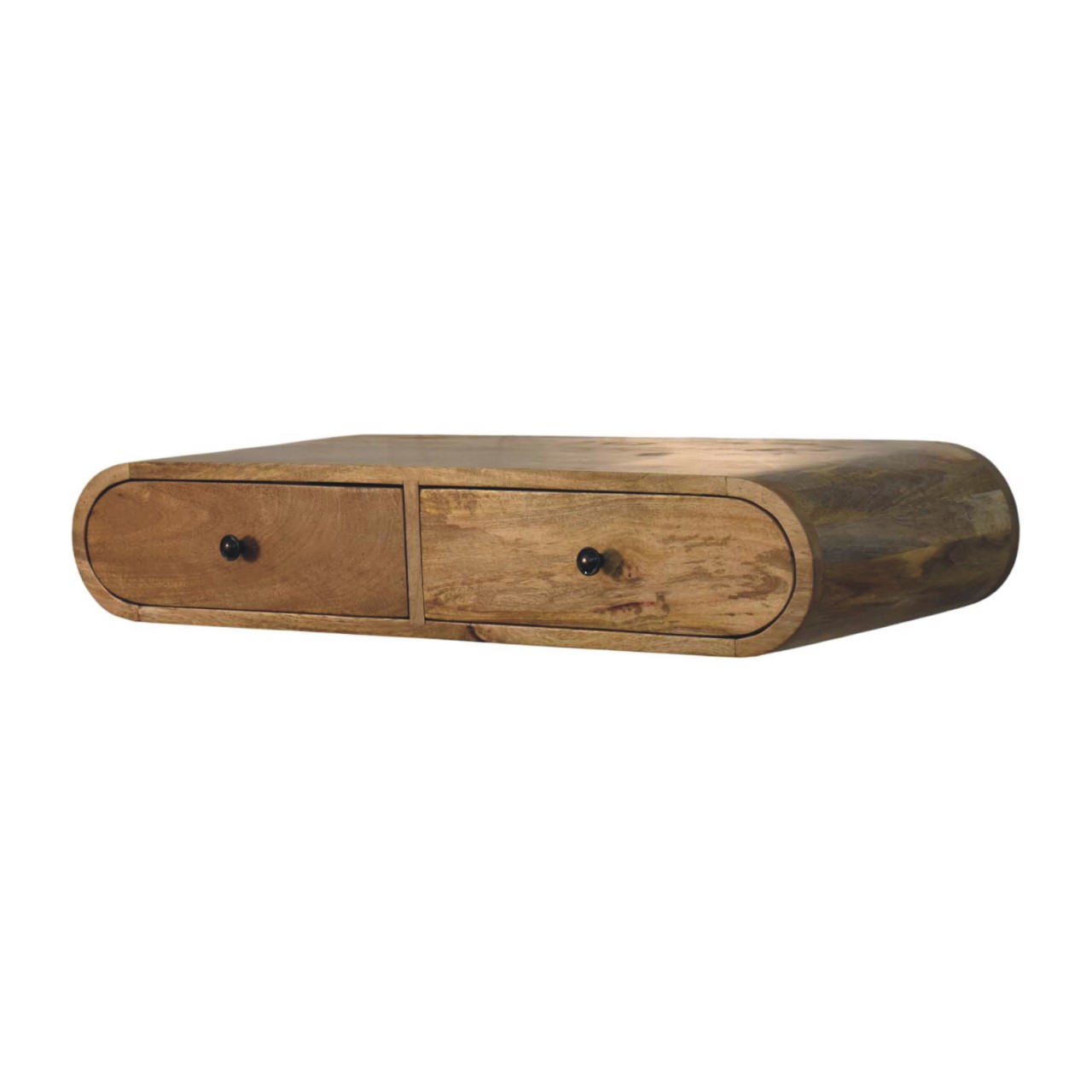Geschwungene Wandkonsole mit 2 Schubladen – Bild 3