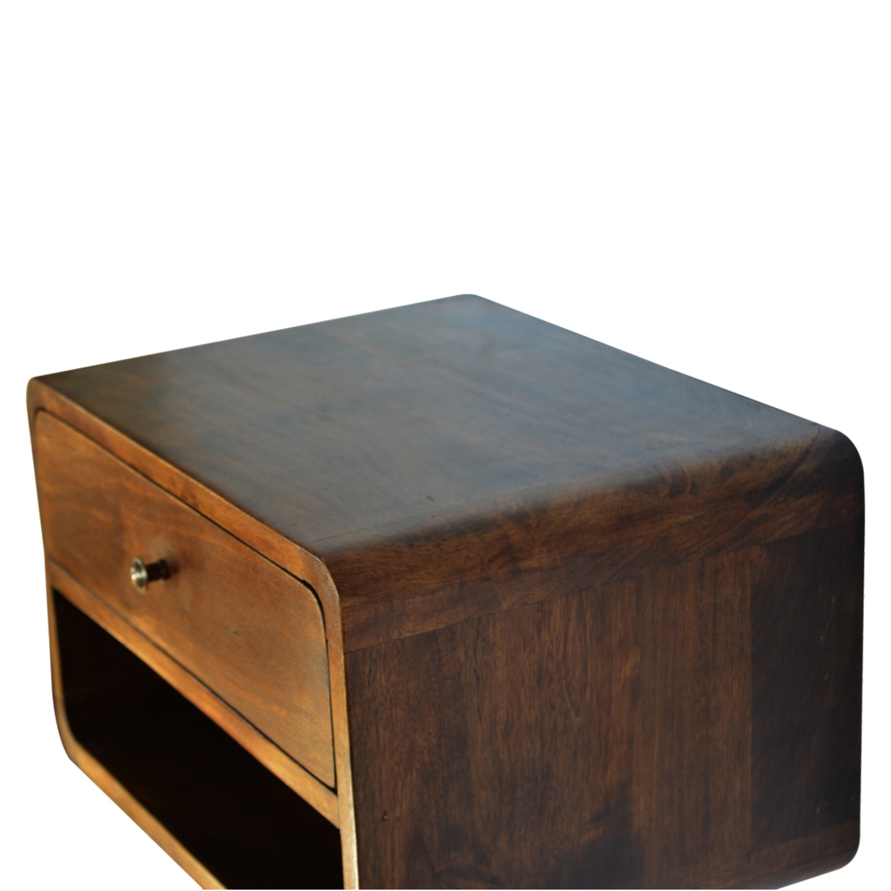 Chestnut Curve Schwebendes Nachttischchen – Bild 5