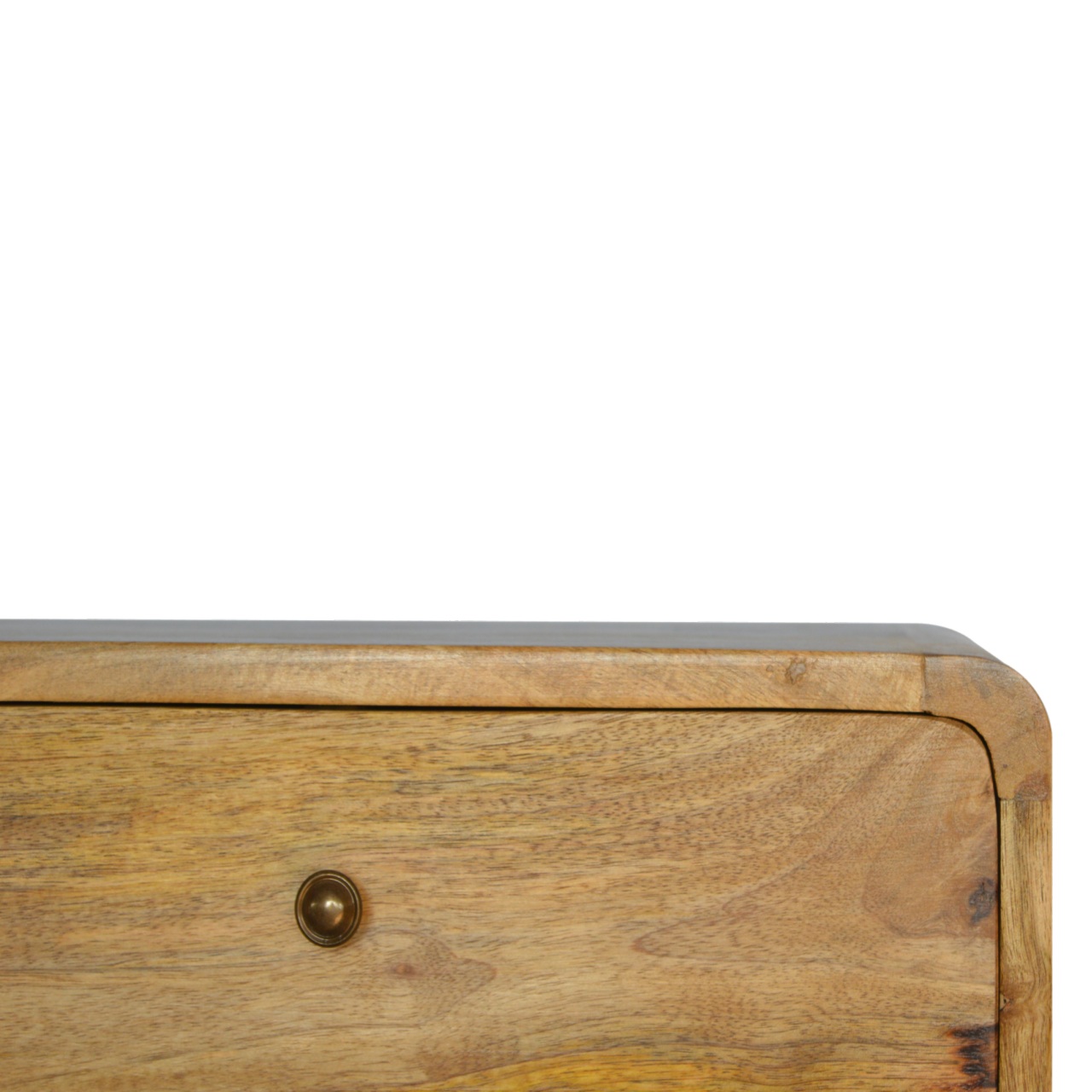 Nachtisch im Eichen-Look mit 2 Schubladen, freistehend – Bild 4